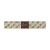 ヴィンテージ孔雀 招待状ベリーバンド (フラット)