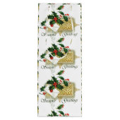 ヴィンテージ季節のごあいさつクリスマス ワインギフトバッグ (裏面)