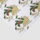 ヴィンテージ季節のごあいさつクリスマス 薄葉紙 (詳細)