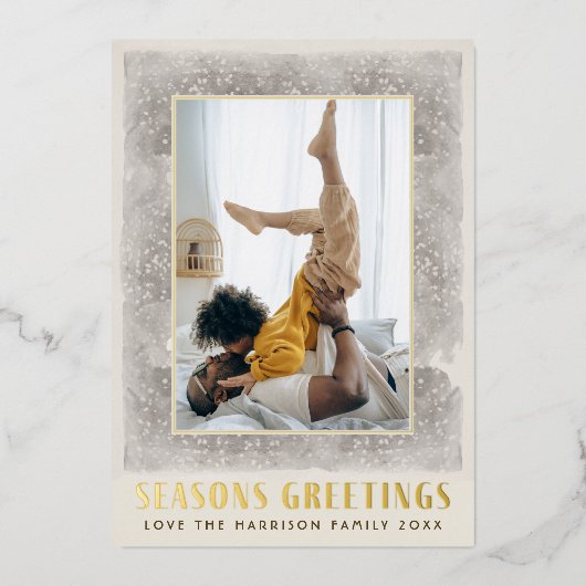 ヴィンテージ季節のごあいさつ 箔シーズンカード