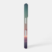 ヴィンテージ宇宙の地平線 iPhone 16ケース (右側面)