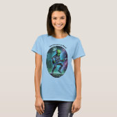 ヴィンテージ宇宙エイリアン遊Martian's the Guitar URM Tシャツ (正面フル)