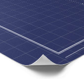 ヴィンテージ宇宙シャトルディスカバリ技術スケッチ ポスター (角)