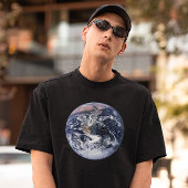ヴィンテージ宇宙写真 地球 トライブレンドTシャツ