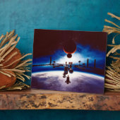 ヴィンテージ宇宙局フリーダムポスター フォトプラーク (側面)