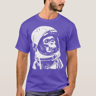 ヴィンテージ宇宙旅行宇宙飛行士モンキー2 Tシャツ