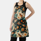 ヴィンテージ宇宙船ロケット船パターン – コスモス(6) エプロン (インサイチュ)