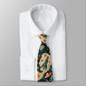 ヴィンテージ宇宙船ロケット船パターン – コスモス(6) ネクタイ (タイ)