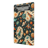 ヴィンテージ宇宙船ロケット船パターン – コスモス(6) ミニクリップボード (アングル2)