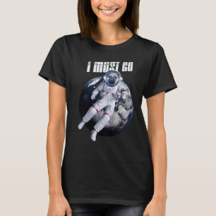 ヴィンテージ宇宙飛行士パグドッグ宇宙スペースマン宇宙P Tシャツ