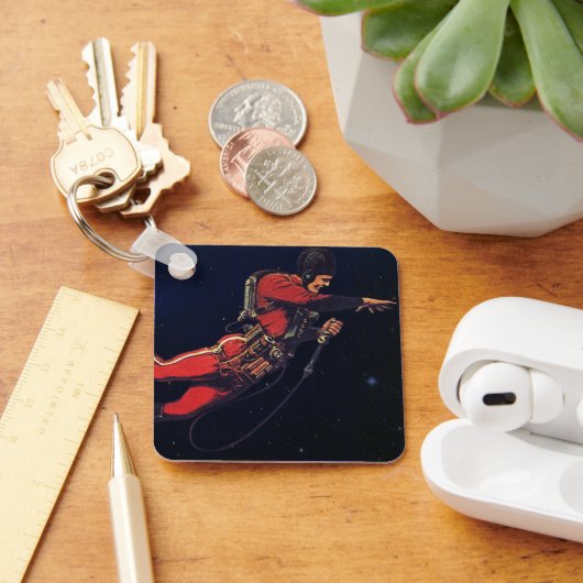 ヴィンテージ宇宙飛行士 キーホルダー (デスク)