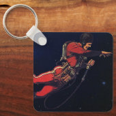 ヴィンテージ宇宙飛行士 キーホルダー (正面)