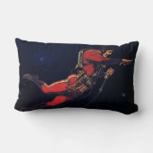 ヴィンテージ宇宙飛行士 ランバークッション (裏面)