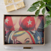 ヴィンテージ宇宙飛行士 薄葉紙 (ギフト)