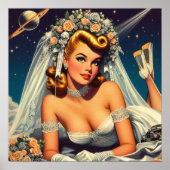 ヴィンテージ宇宙 ポスター (正面)