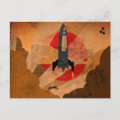 ヴィンテージ宇宙 ポストカード (正面)