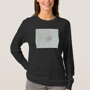 ヴィンテージ宇都宮の日本地図1945 Tシャツ