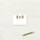 ヴィンテージ宗教のチェルブス天使ベビー ポストイット (デスク上)