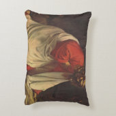 ヴィンテージ宗教イエスキリスト・ガーデン・オブ・ゲッセマネ アクセントクッション (裏面(縦))