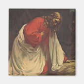 ヴィンテージ宗教イエスキリスト・ガーデン・オブ・ゲッセマネ マグネット (正面)