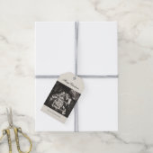 ヴィンテージ宗教クリスマス出生クリスチャン ギフトタグ (より糸付き)