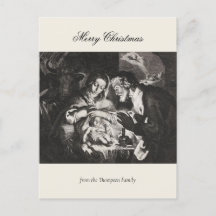 ヴィンテージ宗教クリスマス出生クリスチャン