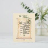 ヴィンテージ宗教ハッピーイースタータイポグラフィ巻 シーズンポストカード (スタンド正面)