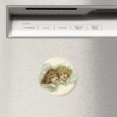 ヴィンテージ宗教ビクトリアン、天使たち マグネット (インサイチュ (食洗機))