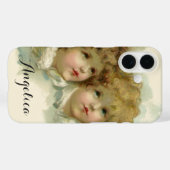 ヴィンテージ宗教ビクトリアン、天使たち Case-Mate iPhoneケース (裏面 (横))