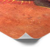 ヴィンテージ宗教ヴァージンメアリーグアダルーペの我々の女性 ポスター (角)