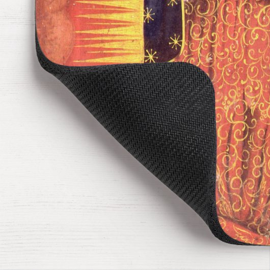 ヴィンテージ宗教ヴァージンメアリーグアダルーペの我々の女性 マウスパッド (コーナー)