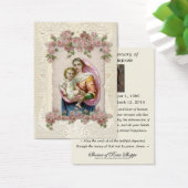 ヴィンテージ宗教ヴァージンメアリ葬儀カトリック (デスク)