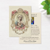 ヴィンテージ宗教ヴァージンメアリ葬儀カトリック (デスク)