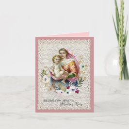ヴィンテージ宗教ヴァージンメリーマザーズの日 シーズンカード