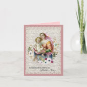 ヴィンテージ宗教ヴァージンメリーマザーズの日 シーズンカード (正面)