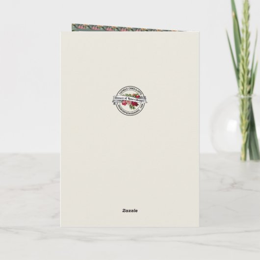 ヴィンテージ宗教ヴァージンメリーマザーズの日 シーズンカード (裏面)