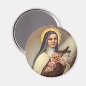 ヴィンテージ宗教復活祭、十字架の修道女 マグネット (正面/裏面)