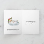 ヴィンテージ宗教新生児ボーイヴァージンメアリーカード カード (内部)