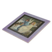 ヴィンテージ宗教的なクリスマスセラミックタイル+願い タイル (側面)