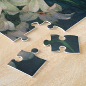 ヴィンテージ宗教的な復活祭の挨拶、ユリの花 ジグソーパズル (側面)