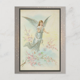 ヴィンテージ宗教的クリスマスカード ポストカード