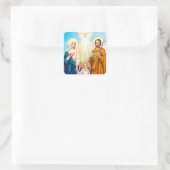 ヴィンテージ宗教的シール スクエアシール (バッグ)