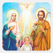 ヴィンテージ宗教的シール スクエアシール (正面)