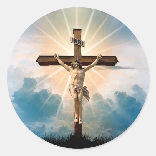 ヴィンテージ宗教的シール ラウンドシール (正面)