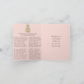 ヴィンテージ宗教的ヴァージンメアリーすべての行事 シーズンカード (内部)