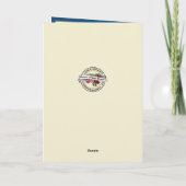 ヴィンテージ宗教的ヴァージンメアリーベビーイエス聖なる書物、 経典 シーズンカード (裏面)