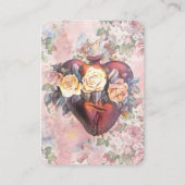 ヴィンテージ宗教的ヴァージンメリーカトリック祈りの言葉 プレイスカード (正面)