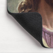 ヴィンテージ宗教的、ハローとイエスキリストポートレート マウスパッド (コーナー)