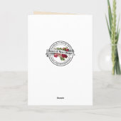 ヴィンテージ宗教聖餐式バプテスマベビー カード (裏面)