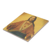 ヴィンテージ宗教、イエスキリストの聖なるハート タイル (側面)